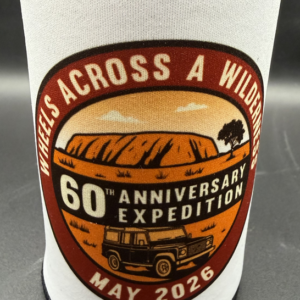 Wheels Stubby Cooler - White