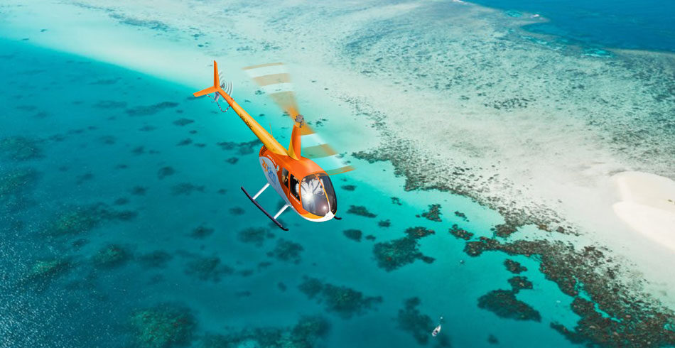 30 minute Inner Reef Explorer Helicopter Flight