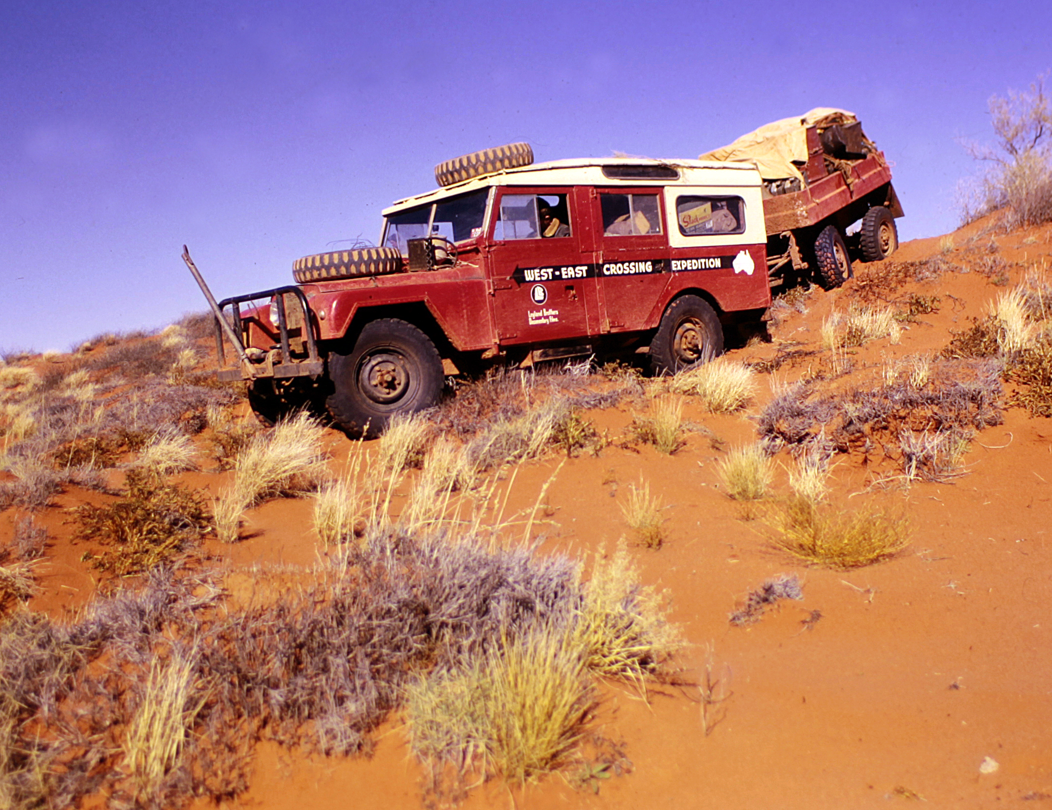 Simpson Desert Crossing 1966