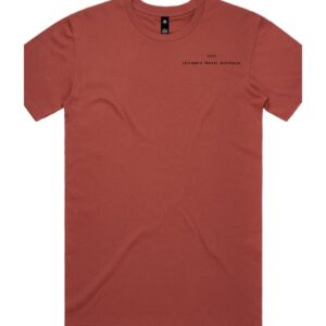Leyland's Travel / Wheels T-Shirt Coral - Mens