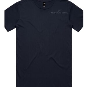 Leyland's Travel / Wheels T-Shirt Navy - Mens