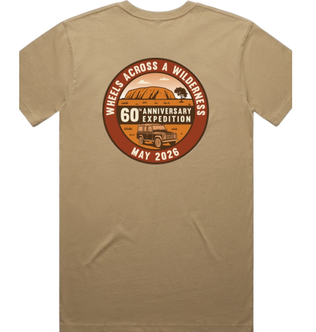 Leyland's Travel / Wheels T-Shirt Sand - Mens - Image 2
